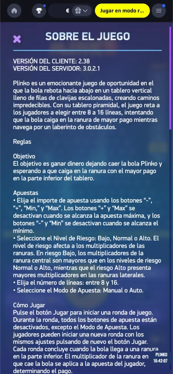 Aprende las reglas de Plinko en BDMbet y optimiza tu estrategia para ganar más.