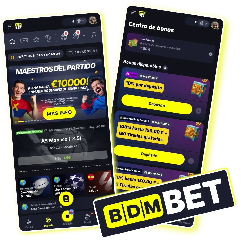 Plataforma de BDMbet con tecnología avanzada y seguridad profesional en iGaming.