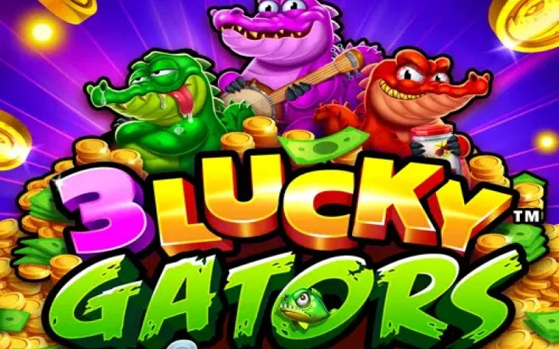 Empieza a jugar a 3 Lucky Gators en la web oficial de BDMbet.