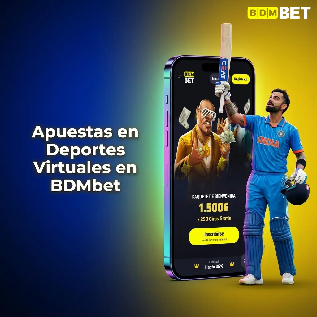 Apuestas en deportes virtuales BDMbet: fútbol, tenis, caballos y coches disponibles 24/7 en España