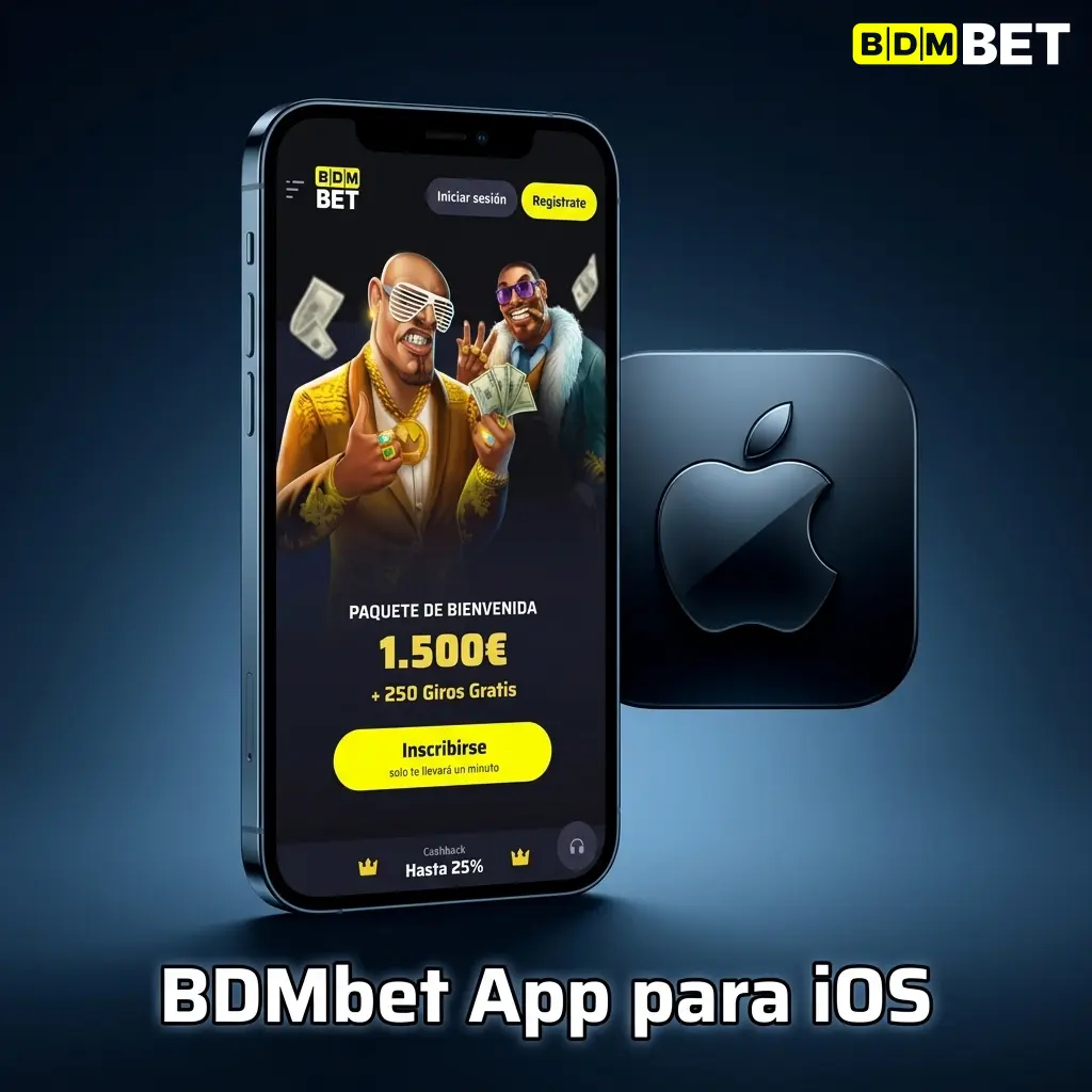Descarga de la app BDMbet en iPhone con iOS 13.0 o superior desde el App Store