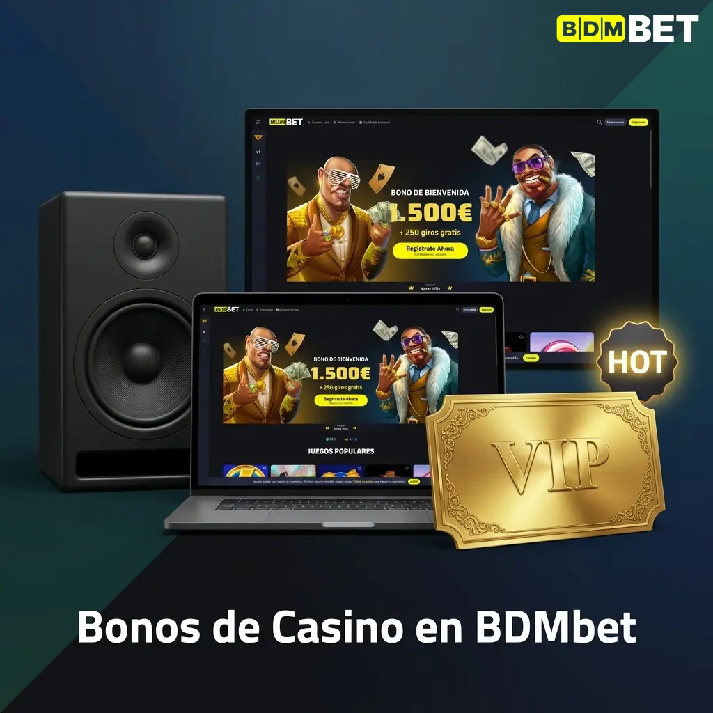 Bonos de casino BDMbet en España: bienvenida, recarga, cashback, giros gratis y programa VIP para jugadores