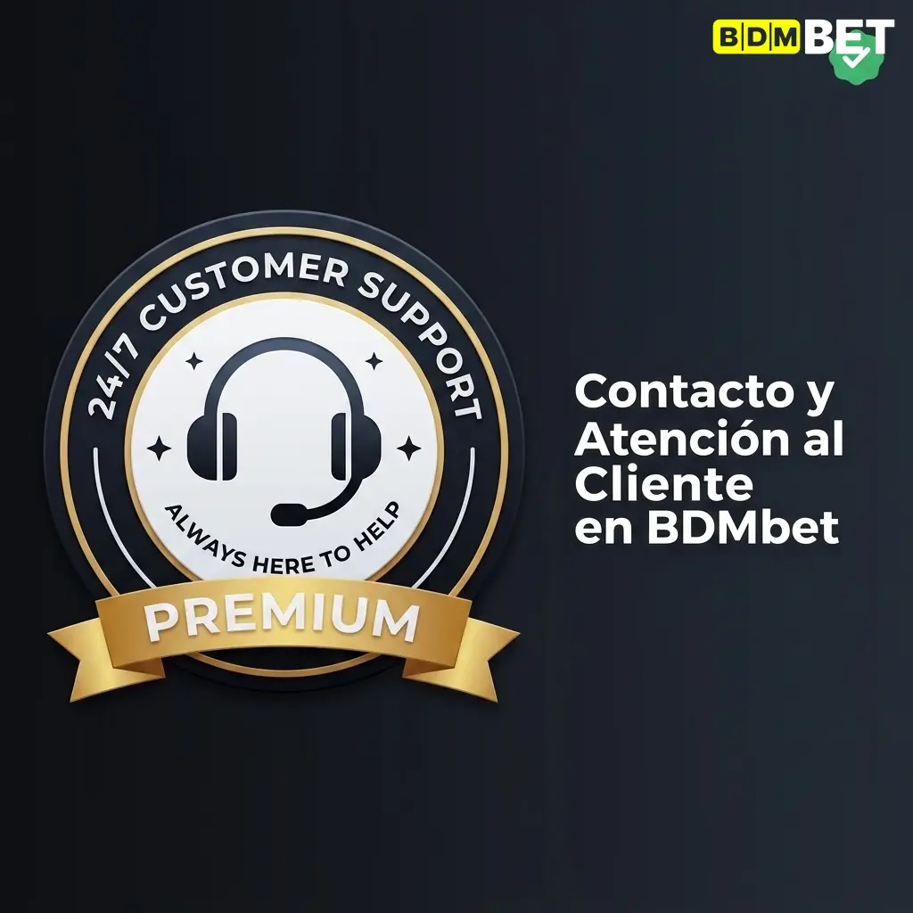 Equipo de soporte BDMbet disponible 24/7 en español por chat en vivo, correo electrónico y preguntas frecuentes