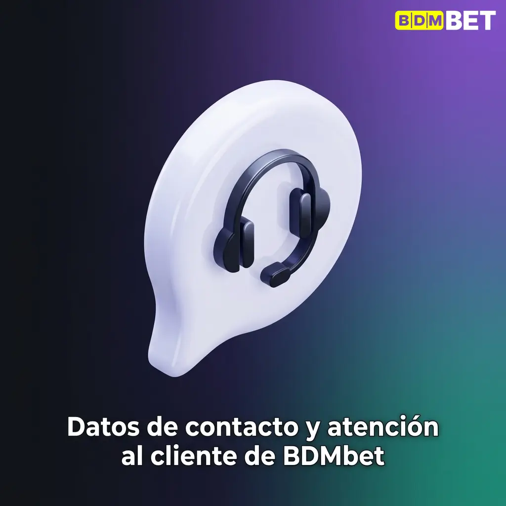 Atención al cliente de BDMbet disponible 24/7 por chat en vivo, correo electrónico y preguntas frecuentes