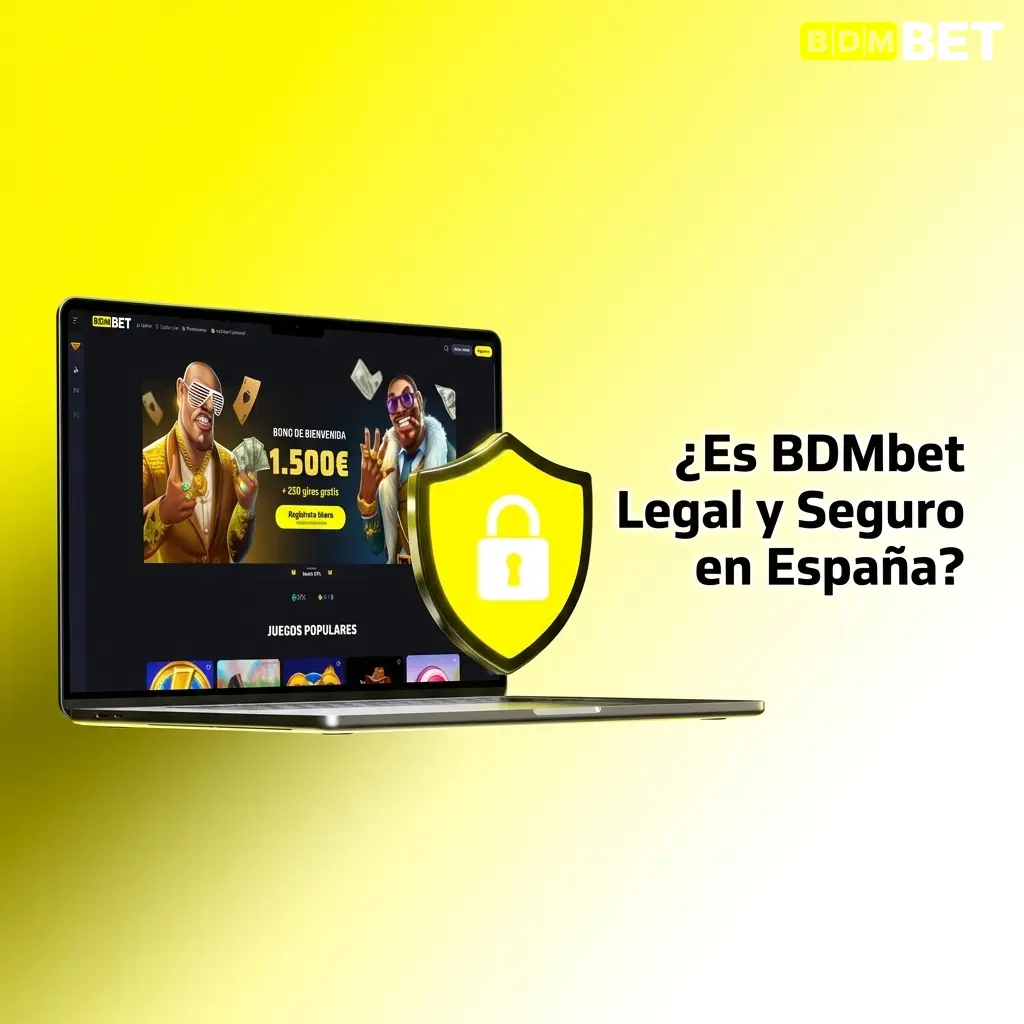 Licencia Curaçao eGaming de BDMbet con cifrado SSL y herramientas de juego responsable para jugadores en España