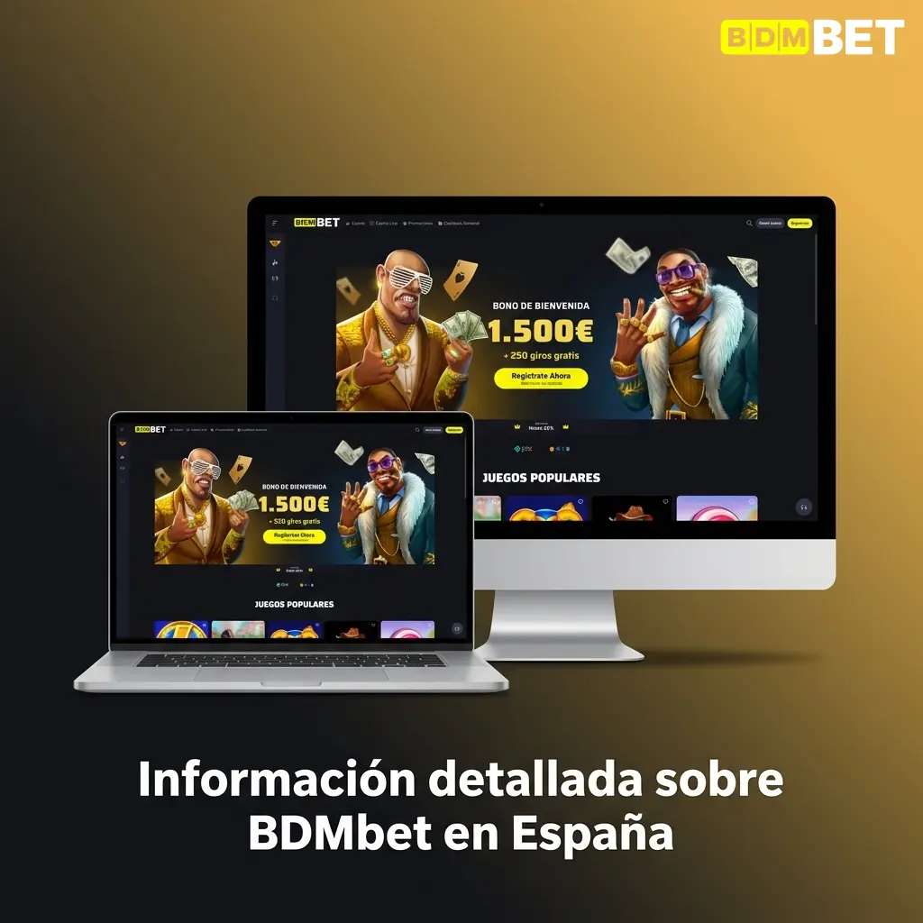Plataforma BDMbet en España con apuestas deportivas, casino online, app móvil y seguridad SSL para usuarios españoles