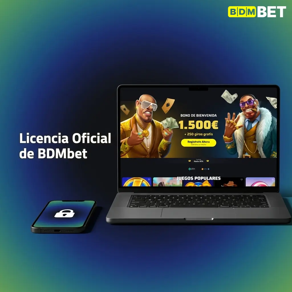 Licencia oficial de BDMbet emitida por Curaçao eGaming núm. 365/JAZ para apuestas y casino online en España