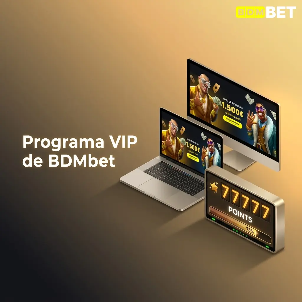 Programa VIP de BDMbet con niveles de fidelidad, beneficios exclusivos y recompensas para jugadores activos