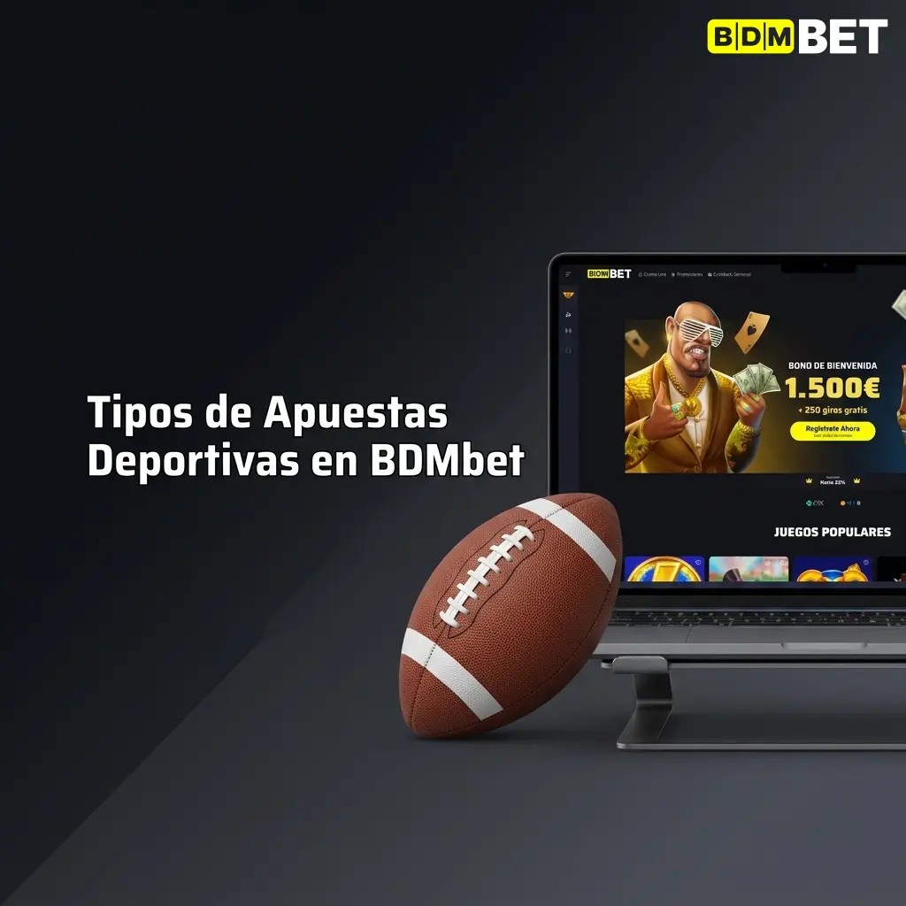 Tipos de apuestas deportivas en BDMbet: fútbol, tenis, baloncesto y F1 con mercados prematch y en vivo en España