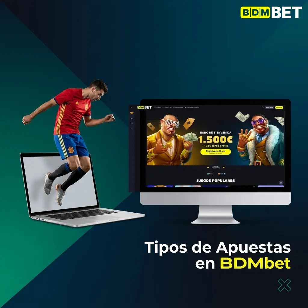 Tipos de apuestas en BDMbet: simples, sistemas y acumuladoras para jugadores en España